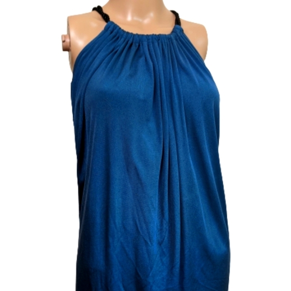 Mara Hoffman Sleeveless Blue Silk Top Size XS - Picture 7 of 10